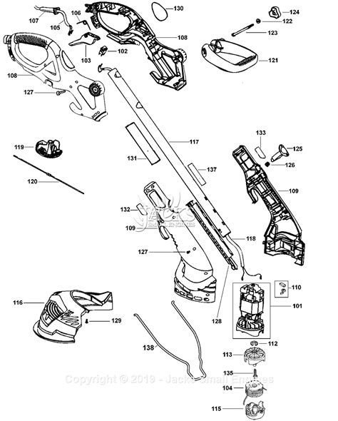 parts for a black and decker weed eater|black decker trimmer edger parts.